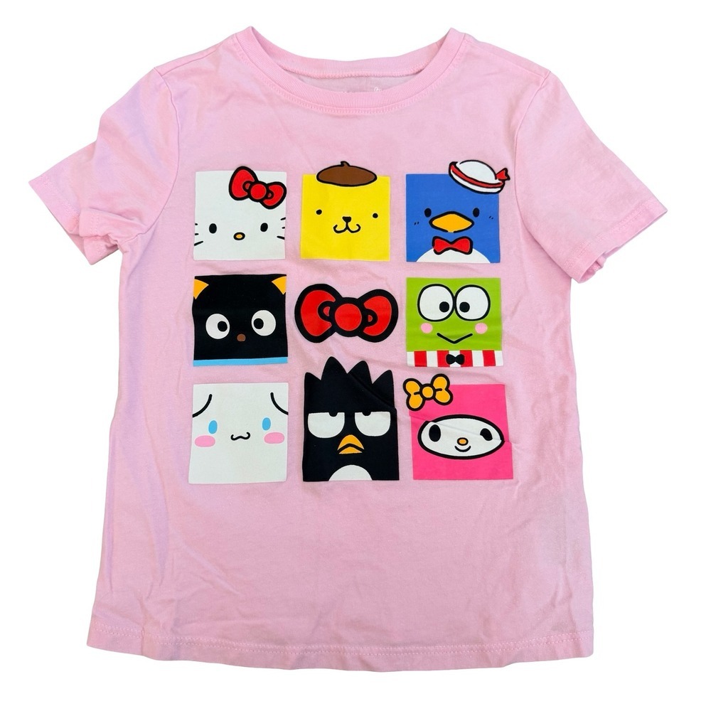 Sanrio T-Shirt Pink Hello Kitty and Friends Graphic Kids 5T